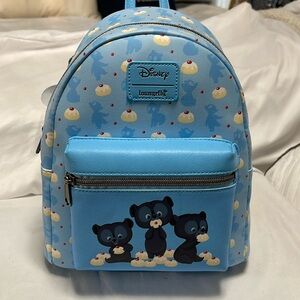 Brand new with tags Merida Loungefly bear cub brothers (some damage)